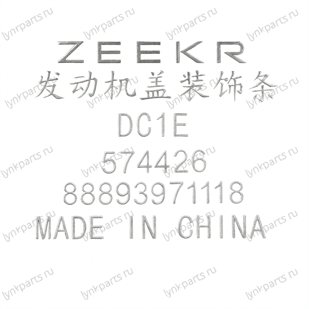 Накладка на капот ZEEKR 001